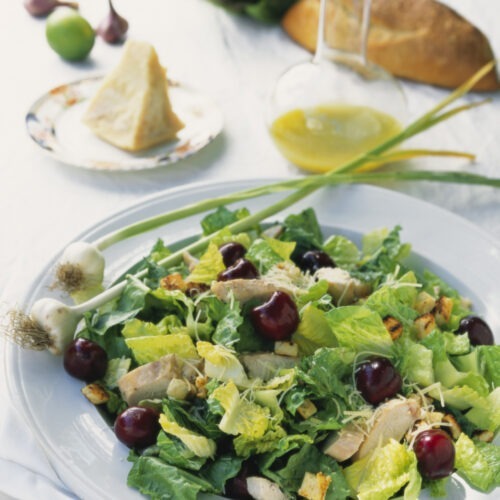 Caeser Style Cherry Chicken Salad