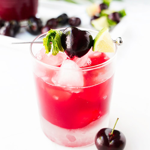 recipe drink Cherry Agua Fresca thumb