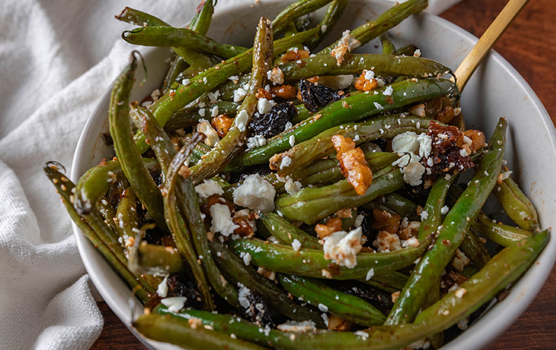 recipe entre green beans block