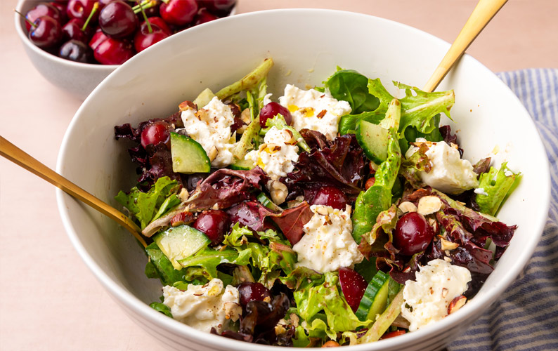 recipe salad cherry burrata block